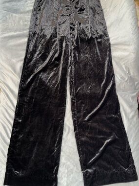 Splendid Black Velvet Trousers